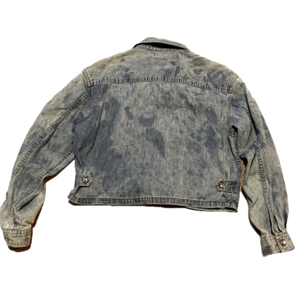 LIZWEAR Petite Jean Jacket Vintage Women’s (Sz P) - Picture 5 of 13